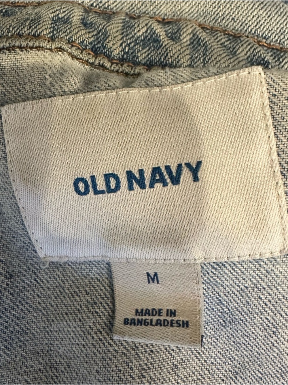 Old Navy Light Wash Blue Denim Jacket - Picture 6 of 7